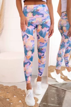 Onzie High Rise Legging - Flora Aura