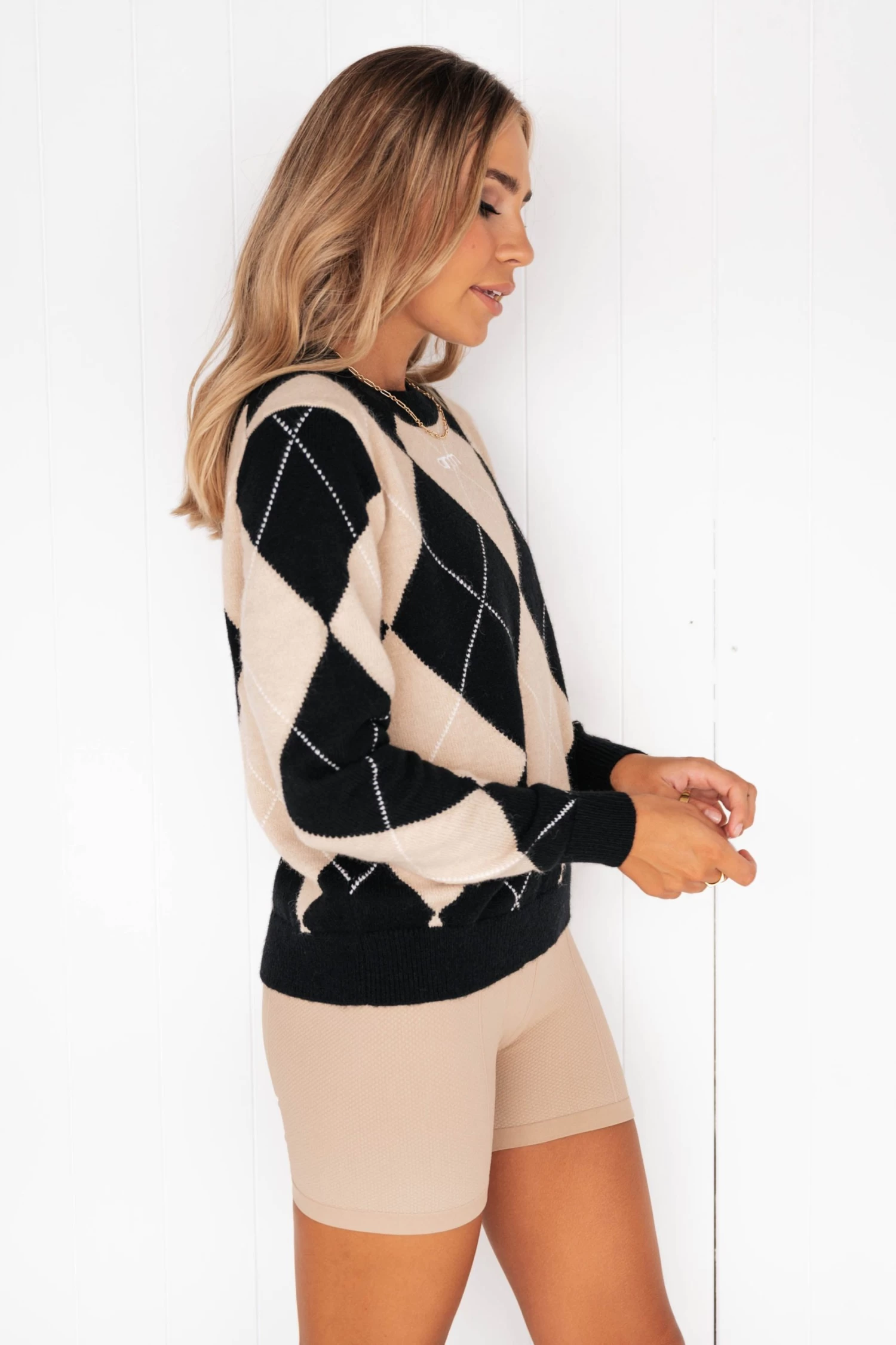 Aim'n Argyle Knit Sweater 6 Aim'n Argyle Knit Sweater - Image 6