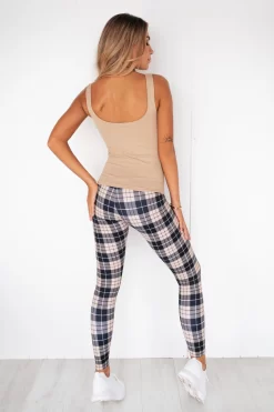 Aim'n Solid Beige Luxe Seamless Singlet -Sportswear Shop DSC 8533 scaled