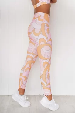 Onzie High Rise Rib Legging - Summer Groove -Sportswear Shop DSC 8818 scaled