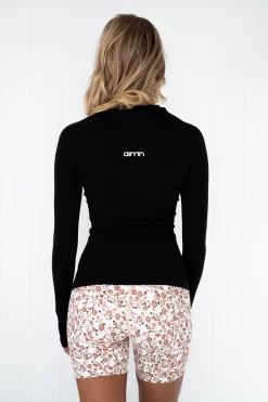 Aim'n Black Soft Seamless Long Sleeve -Sportswear Shop PUREDASH 1014 scaled