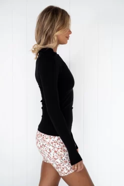 Aim'n Black Soft Seamless Long Sleeve -Sportswear Shop PUREDASH 1019 scaled