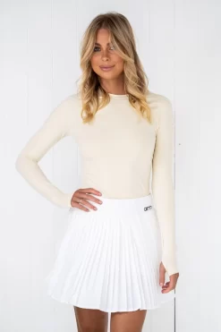 Aim'n Oat White Soft Seamless Long Sleeve -Sportswear Shop PUREDASH 1057 scaled