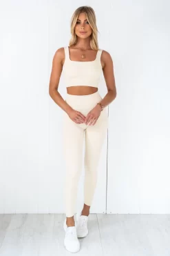 Aim'n Oat White Luxe Seamless Tights -Sportswear Shop PUREDASH 1462 scaled