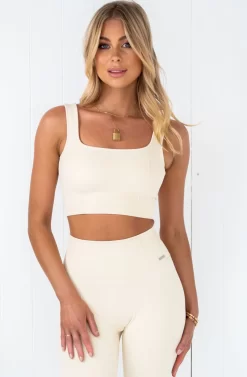 Aim'n Oat White Luxe Seamless Bra