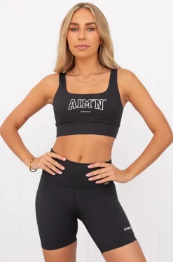 Aim'n Black College Core Bra -Sportswear Shop PureDash 157 0456a9fc b1b2 427a 8900 daa482a23000