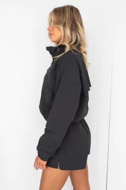 Aim'n Windbreaker Jacket - Black -Sportswear Shop PureDash 169 23603357 6832 4f7f afe7 a901416fe57f