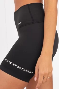 Aim'n Black Sportswear Midi Biker Shorts -Sportswear Shop PureDash 169 e80fa641 96c6 4fbf 873e bbc7cff3d75d
