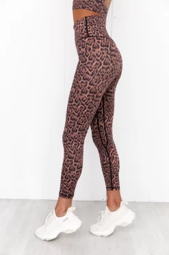 Bronze Leopard High Rise Leggings -Sportswear Shop PureDash 18 9e31d3f9 8b6c 4a40 afef 8bbf3605ba46