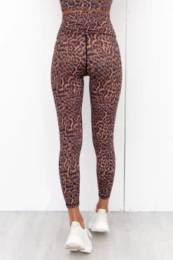 Bronze Leopard High Rise Leggings -Sportswear Shop PureDash 19 3c3bbfb1 1f6b 459c a7e0 a24d1961102f