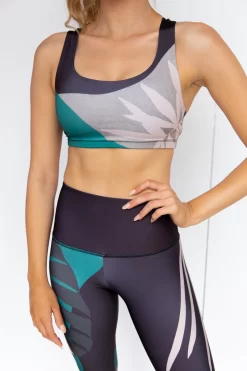 Onzie Graphic Mudra Bra - Midnight Palm 10 Onzie Graphic Mudra Bra - Midnight Palm -Sportswear Shop PureDash 264 df01c6ec 1328 489e 8442 dae111164b07