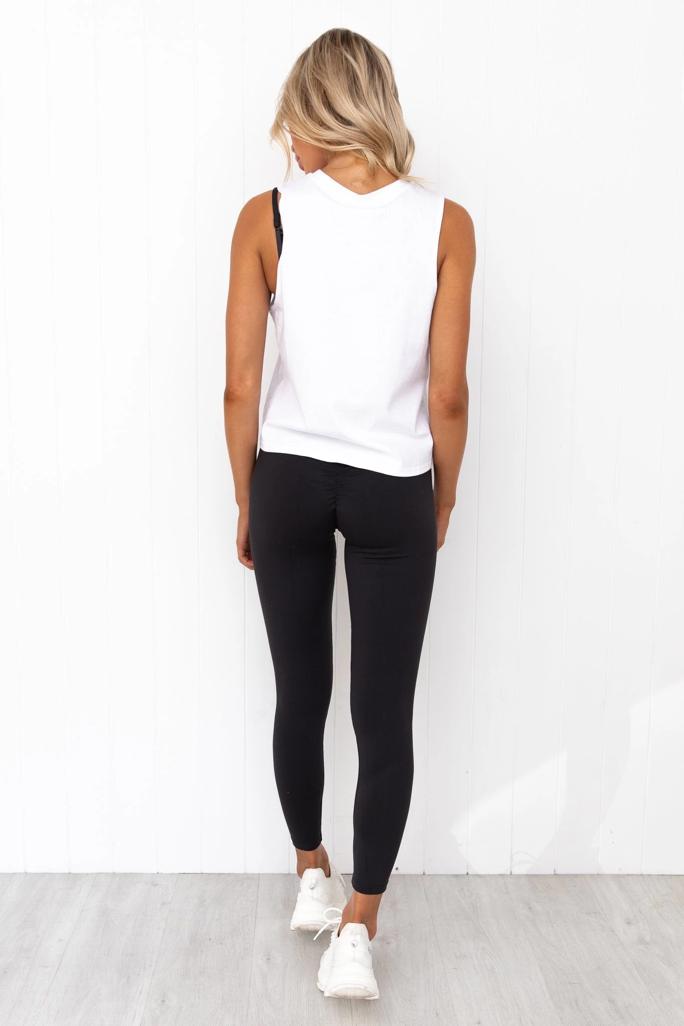 Determined Tank - White 5 Determined Tank - White - Image 5