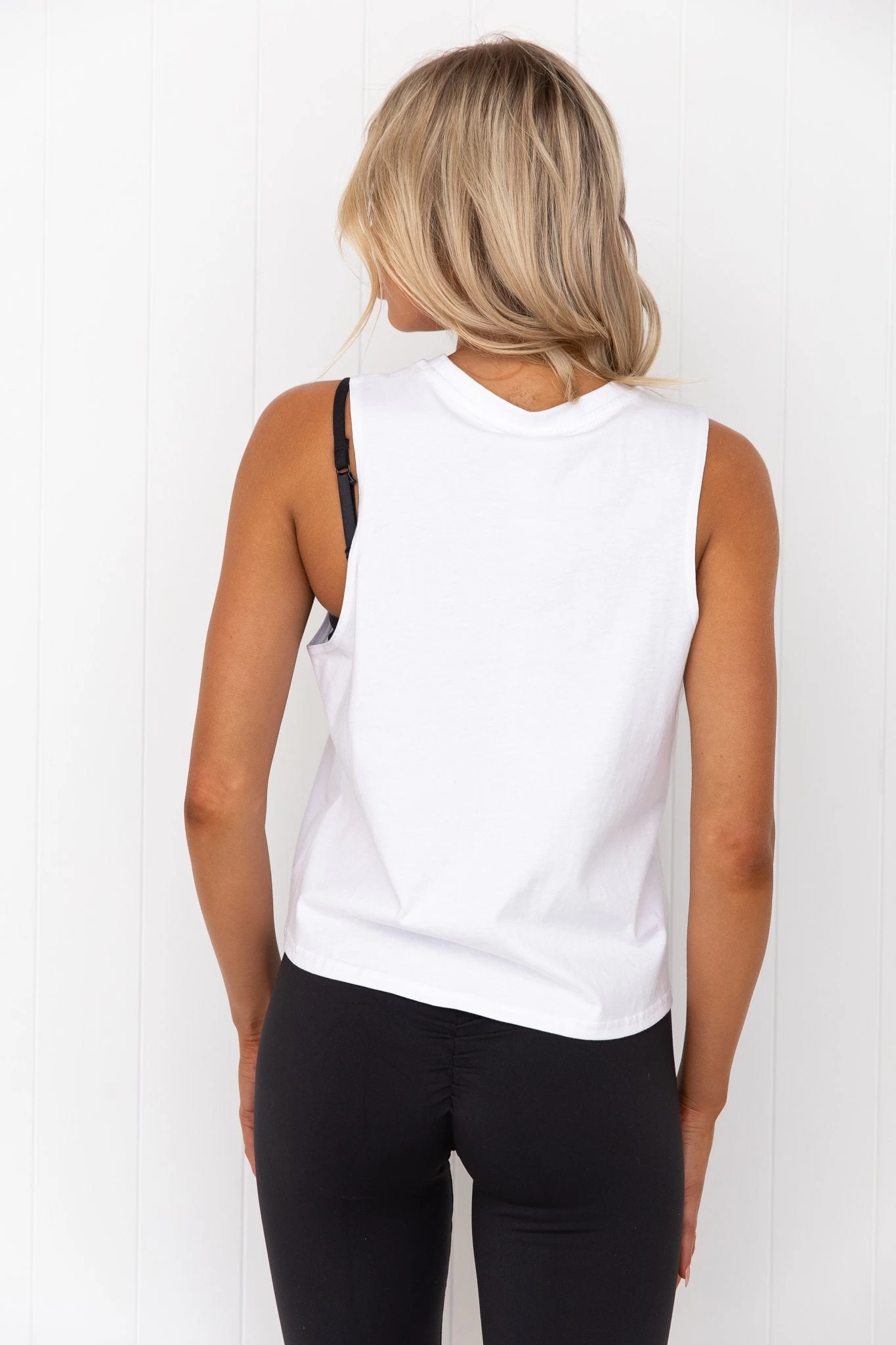 Determined Tank - White 6 Determined Tank - White - Image 6