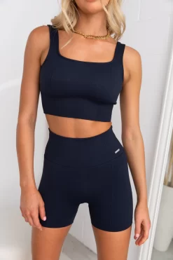 Aim'n Navy Luxe Seamless Bra -Sportswear Shop PureDash 290 cc002ad0 80c3 4140 9038 e21e8efb8470