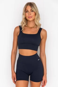Aim'n Navy Luxe Seamless Midi Bike Shorts 12 Aim'n Navy Luxe Seamless Midi Bike Shorts -Sportswear Shop PureDash 296 e6679642 e863 4dc1 9c9e b692240f0bb6