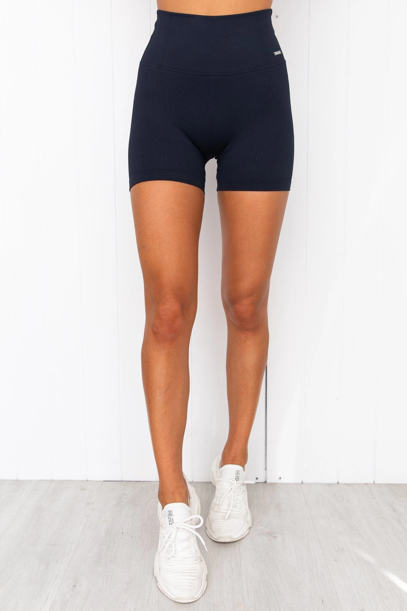 Aim'n Navy Luxe Seamless Midi Bike Shorts 7 Aim'n Navy Luxe Seamless Midi Bike Shorts - Image 7