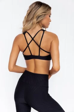 Onzie Selenite Mudra Bra- Black