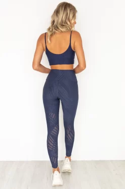 Onzie Selenite Flow Bra- Navy -Sportswear Shop PureDash 352 df90a38a ce4a 4709 a181 85365b59f894