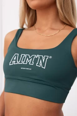 Aim'n Pine Green College Core Bra 10 Aim'n Pine Green College Core Bra -Sportswear Shop PureDash 366 917eb928 417d 4bef bdea 9d22377b06de