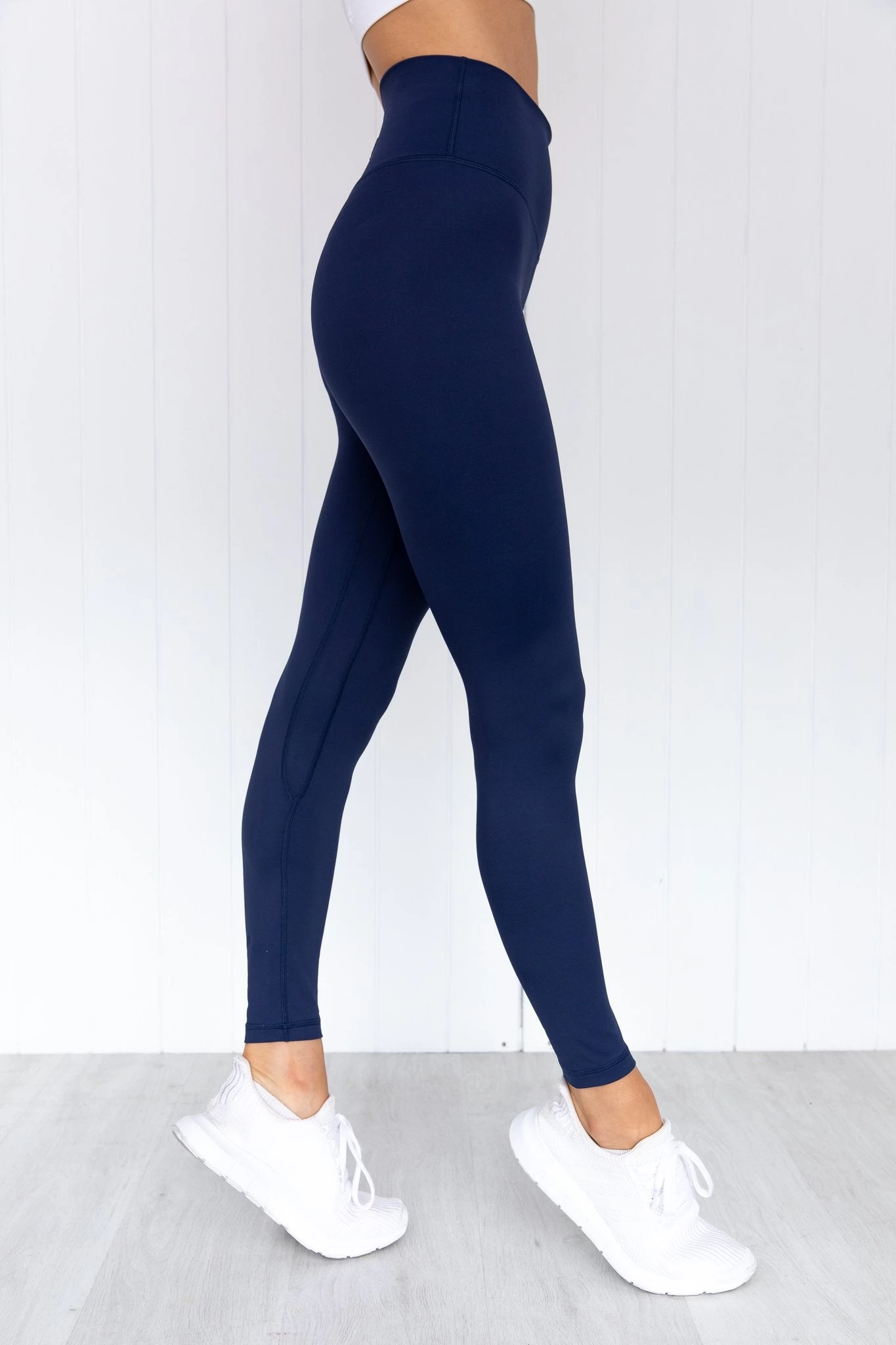 Panther High Rise Leggings - Midnight Navy 4 Panther High Rise Leggings - Midnight Navy - Image 4