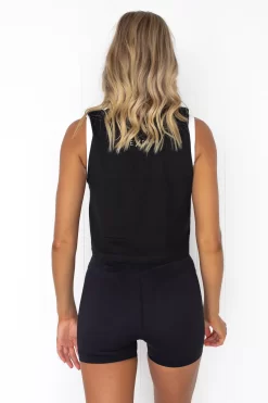 TEAM Pure Dash Cropped Tank - Black 7 TEAM Pure Dash Cropped Tank - Black -Sportswear Shop PureDash 403 7f6f0a83 aed6 475f 86e1 fdc9231bf1c6