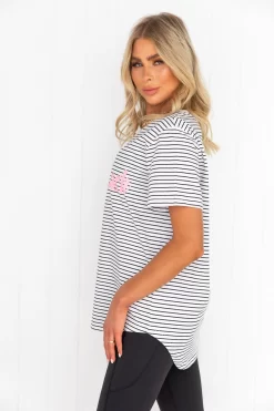 Motivated Tee - White/Black Stripe -Sportswear Shop PureDash 406 747bdde4 9f9c 463e b7ec 33e4cffe1168