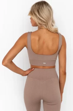 Aim'n Espresso Ribbed Seamless Bra -Sportswear Shop PureDash 40 c6ae81b7 6669 445a b840 ce36a7321f20