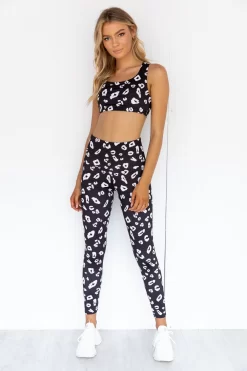 Onzie Mudra Bra - Black White Leopard 10 Onzie Mudra Bra - Black White Leopard -Sportswear Shop PureDash 425 00453964 934c 4c40 8294 9773864f9cf9