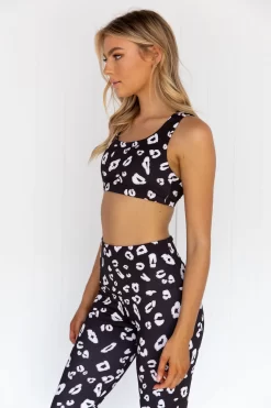 Onzie Mudra Bra - Black White Leopard 8 Onzie Mudra Bra - Black White Leopard -Sportswear Shop PureDash 428 afdf78bc b45b 42cb 9ff8 8cac42434c0e