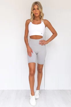 Aim'n White High Support Ribbed Bra -Sportswear Shop PureDash 441 4723be9a c77a 4b76 8caa d73d21b59719