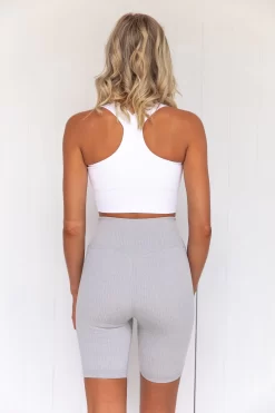 Aim'n White High Support Ribbed Bra -Sportswear Shop PureDash 446 4bb7c402 5041 4f49 99cd ec8a2bee162d