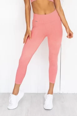 Aim'n Bubblegum Washed Ribbed Seamless 7/8 Tights