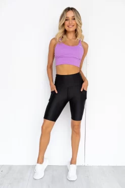 Vixen Power Moves Bike Tights - Black -Sportswear Shop PureDash 534 374baa1d a47d 4f16 9180 d875aca3c1b7