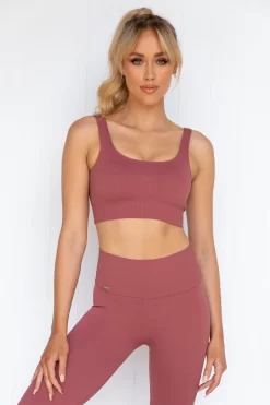 Aim'n Pink Beat Ribbed Seamless Bra