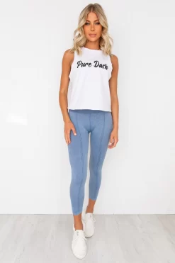 Aim'n Denim Washed Seamless Tights -Sportswear Shop PureDash 59 c39183a2 b1f2 4572 b3fb 953cf77ec63a
