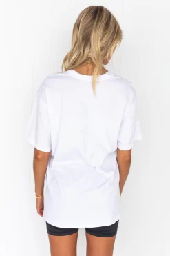 Hollywood 90s Tee - White/Black -Sportswear Shop PureDash 59 c7d16aba 3748 4dfb adf6 752ce4a942d3