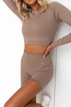 Aim'n Espresso Ribbed Seamless Crop Long Sleeve 10 Aim'n Espresso Ribbed Seamless Crop Long Sleeve -Sportswear Shop PureDash 78 adee94ca 6e11 4f6f b28f 815d21fad090
