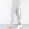 Aim'n Light Grey Melange Ribbed Seamless Tights