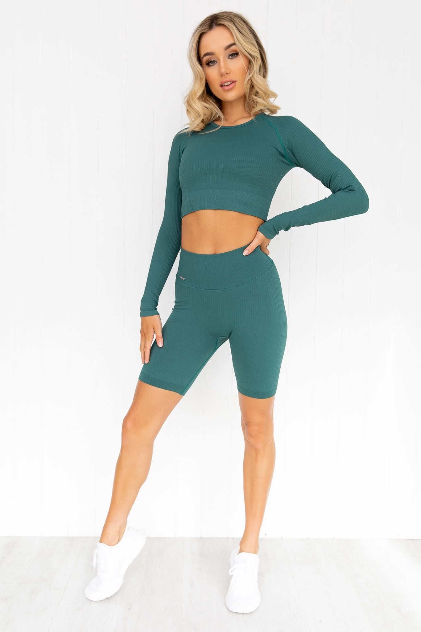 Aim'n Hydro Ribbed Seamless Crop Long Sleeve 5 Aim'n Hydro Ribbed Seamless Crop Long Sleeve - Image 5