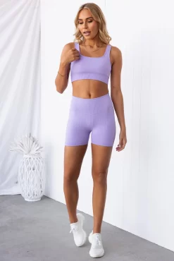 Aim'n Lavande Ribbed Seamless Bra 12 Aim'n Lavande Ribbed Seamless Bra -Sportswear Shop PureDash Ella 674