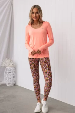 Warm Down Top - Peaches -Sportswear Shop PureDash Ella 705 1