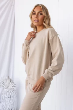Aim'n Sand Washed Sweatshirt -Sportswear Shop PureDash Ella 861