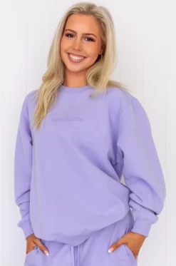 Legacy Crew Sweater - Sweet Pea