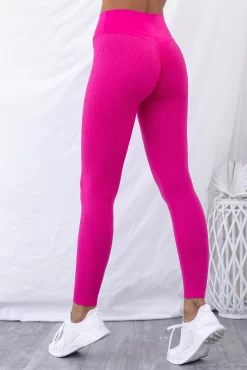 Honeycomb Scrunch Seamless Leggings - Hot Pink 21 Honeycomb Scrunch Seamless Leggings - Hot Pink -Sportswear Shop PureDash03 01 2023 142
