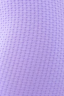 Honeycomb Scrunch Seamless Leggings - Lavender -Sportswear Shop PureDash03 01 2023 17