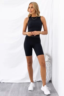 KG Luxe Bike Shorts - Black -Sportswear Shop PureDash03 01 2023 544