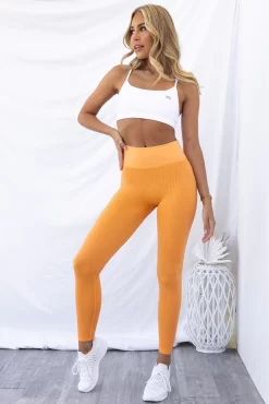 Honeycomb Scrunch Seamless Leggings - Mango -Sportswear Shop PureDash03 01 2023 85