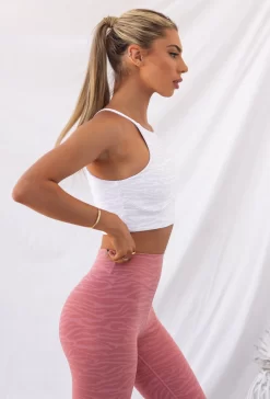 Reversible Sports Crop - White Zebra -Sportswear Shop PureDash03 11 2022 1011