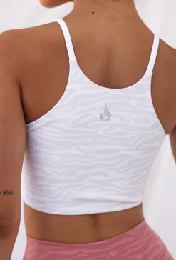 Reversible Sports Crop - White Zebra -Sportswear Shop PureDash03 11 2022 1016