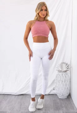 Reversible Sports Crop - Pink Zebra -Sportswear Shop PureDash03 11 2022 1032